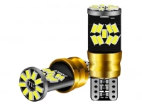 LedLight 3176 Autožárovka W5W 27 SMD 3014 CANBUS 6000K, 5 ks