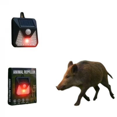 AFF 4481 Solárny odpudzovač zvierat, LED lampa, 2v1