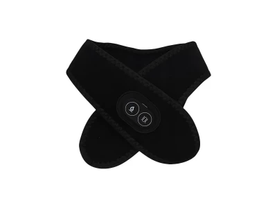 Verk 24603 Masážní vyhřívací pás na krk a šíji USB, černý