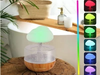 Verk 27484 Multifunkční zvlhčovač vzduchu houba, LED RGB, 200 ml, bílá