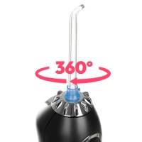 Soulima 25397 Bezdrátová ústní sprcha - irigátor, 8 nástavců, 2500 mAh, černá