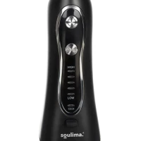 Soulima 25397 Bezdrátová ústní sprcha - irigátor, 8 nástavců, 2500 mAh, černá