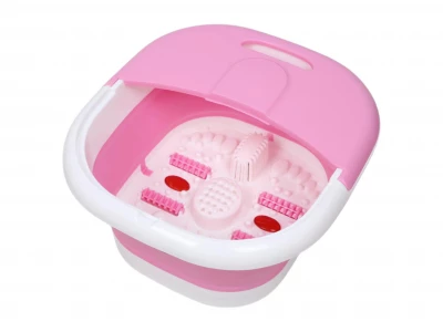 Verk 27510 Skládací masážní přístroj na nohy, 500W, růžový