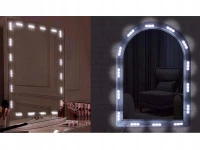 Verk 27515 LED zrkadlový pás USB, stmievateľný, 10 LED diód