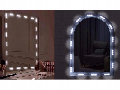 Verk 27515 LED zrkadlový pás USB, stmievateľný, 10 LED diód