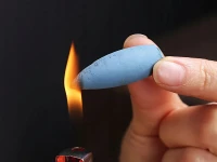 Verk 27420 Keramická aromalampa kouřový vodopád, červená