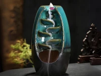 Verk 27420 Keramická aromalampa kouřový vodopád, modrá