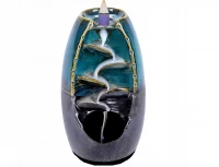 Verk 27420 Keramická aromalampa kouřový vodopád, modrá