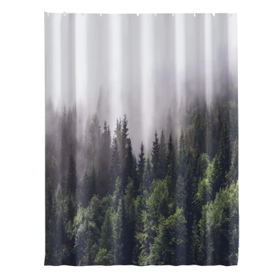eCa ZPR20 Voděodolný sprchový závěs s 3D motivem 200 x 180 cm