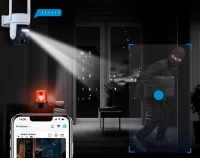 Verk 06361 Bezdrátová kamera se solárním napájením WiFi 2,4 GHz / 5 GHz, IP66