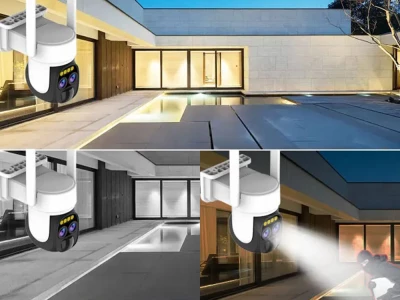 Verk 06361 Bezdrátová kamera se solárním napájením WiFi 2,4 GHz / 5 GHz, IP66