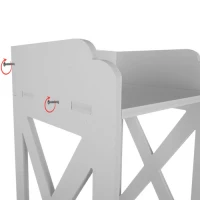 Ruhhy 25763 Koupelnová skříňka 80 x 20 x 21 cm, bílá