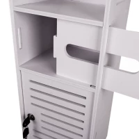 Ruhhy 25763 Koupelnová skříňka 80 x 20 x 21 cm, bílá