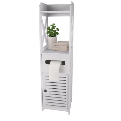 Ruhhy 25763 Koupelnová skříňka 80 x 20 x 21 cm, bílá