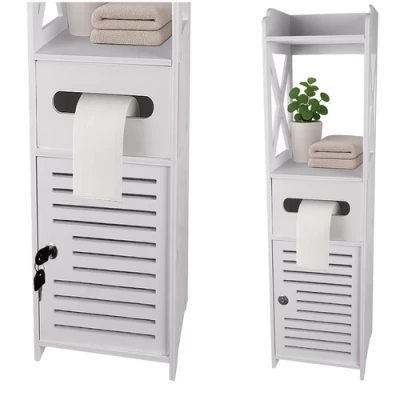 Ruhhy 25763 Koupelnová skříňka 80 x 20 x 21 cm, bílá