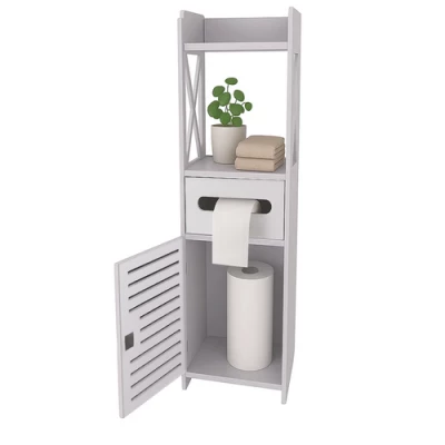 Ruhhy 25763 Koupelnová skříňka 80 x 20 x 21 cm, bílá