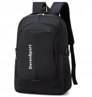 Verk 14608 Městský batoh UNI 44 x 32 x 14 cm, černý