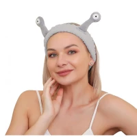 eCa OPK22SZ Čelenka plyšový slimák, sivá
