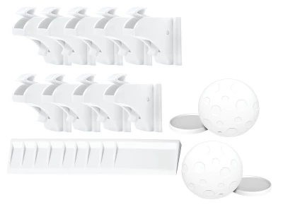Verk 27561 Bezpečnostní magnetická zábrana do skříně a zásuvek 10 ks