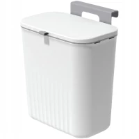 Verk 27571 Závěsný odpadkový koš s víkem 9L, bílý
