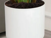 Verk 27579 Květináč s nožičkami, průměr 20,5 cm, bílý