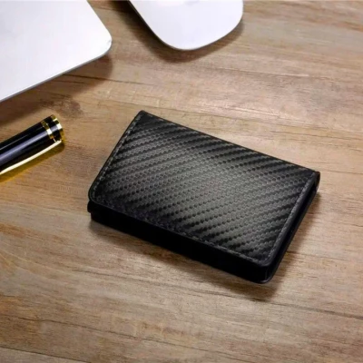 Verk 27584 Vyskakovací peněženka RFID proti krádeži, černá