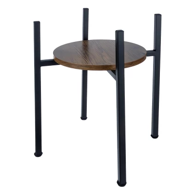 Ruhhy 26049 Stojan na kvety 40 x 26 x 26 cm, hnedý