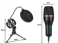 Verk 27597 Studiový mikrofon pro PC se stativem 