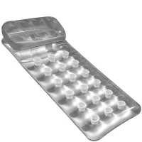 INTEX 58894 Nafukovací matrac na ležadlo 188 x 71 cm, strieborný