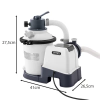 INTEX 26642 Piesková filtrácia KRYSTAL CLEAR 2m3/hod.