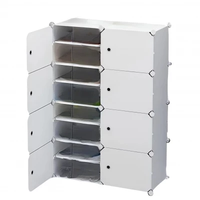 Hogler 3404 Variabilný policový systém 16 políc 128 x 84 x 32 cm, biely