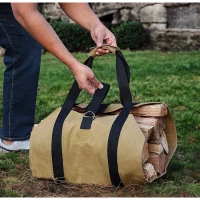 eCa SND06 Taška na dřevo 98 x 51 cm, béžová