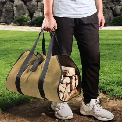 eCa SND06 Taška na dřevo 98 x 51 cm, béžová