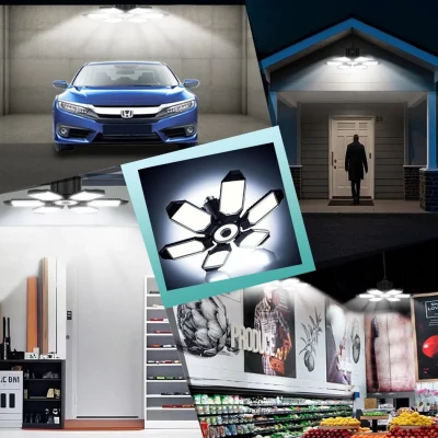 LedLight 3439 LED osvětlení do garáže nebo dílny E27, 420 W