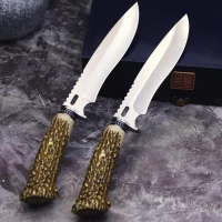 Foxter 3449 Vojenský taktický nůž na přežití 30 cm s pouzdrem 