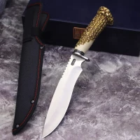 Foxter 3449 Vojenský taktický nůž na přežití 30 cm s pouzdrem 