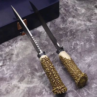 Foxter 3449 Vojenský taktický nůž na přežití 30 cm s pouzdrem 