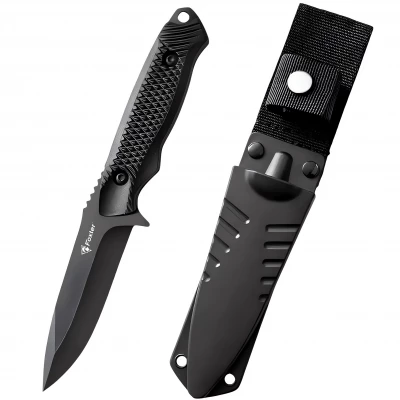 Foxter 3453 Taktický vojenský nůž 20 cm, černý
