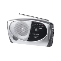 Kruger&Matz URZ2038 Přenosné rádio AM/FM, PR-111, stříbrná
