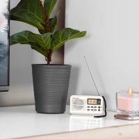 Kruger&Matz KM0819 Přenosné kapesní mini rádio AM/FM, stříbrná