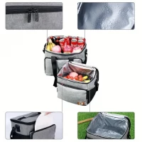 Foxter 3466 Termotaška na pláž, piknik, 35 l, šedá