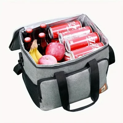 Foxter 3466 Termotaška na pláž, piknik, 35 l, šedá