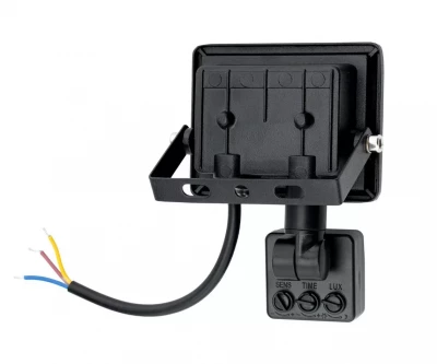 LedLight 2717 Halogenový LED reflektor, IP66, studená bílá, 20W s pohybovým senzorem