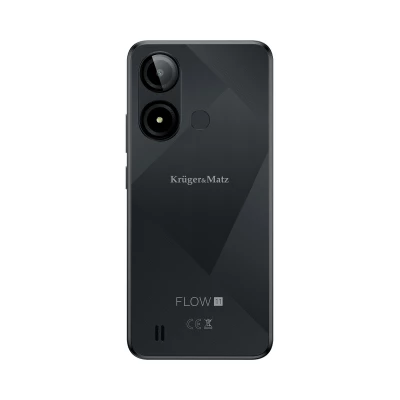 Kruger&Matz Smartphone FLOW 11, 6,56",RAM 4 GB, 64 GB, černá