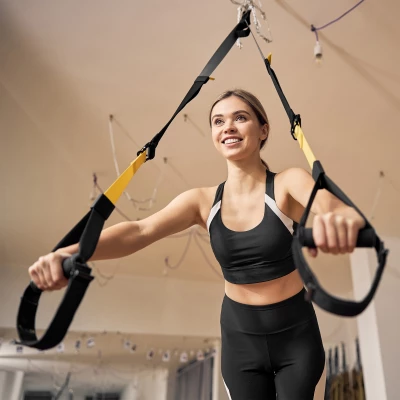 Rebel RBA-3008-3 Závěsný posilovací systém TRX P3-3, černožlutá