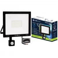 LedLight 2721 Halogenový LED reflektor, IP66, studená bílá, 150W s pohybovým senzorem