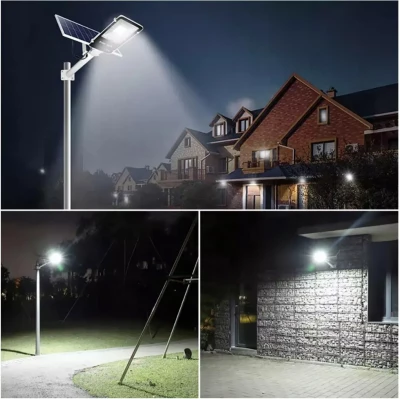 LedLight 3268 Solárne pouličné osvetlenie LED COB, IP66, 4000 W