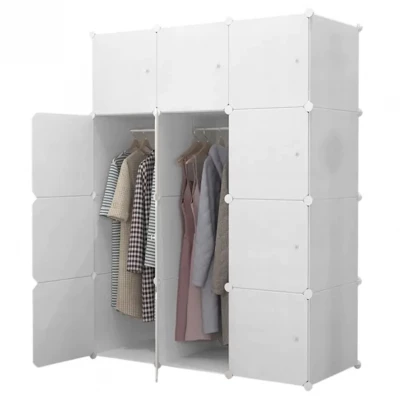 Hogler 3414 Variabilní regálový systém 12 modulů, 145 x 110 x 47 cm, bílá