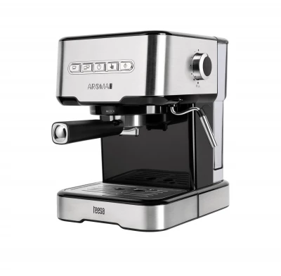 Teesa TSA4010 Pákový kávovar AROMA 450, 850 W, 15 bar, 1,5 l, stříbrná