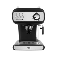 Teesa TSA4009 AROMA 400 pákový kávovar, 850 W, 15 barov, 1,2 l, čierno-strieborný